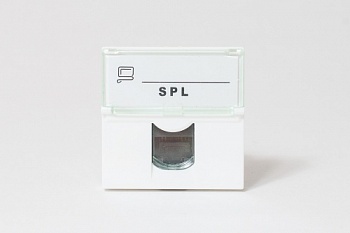 Розетка информационная UTP 1хRJ45 45х45 cat5е (200007)