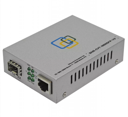Медиаконвертер SNR-CVT-1000SFP-V2-0