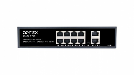 Коммутатор DPTEK DK100-8FP2G-1