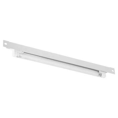 Блок освещения 19", 1U, Г35мм, RAL 7035-1