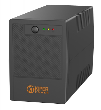Источник бесперебойного питания Kiper Power B1200 USB (1200ВА/720Вт), 4шт. евро розетки, управление -0