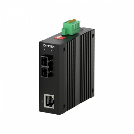 Медиаконвертер промышленный DPTEK DK-MC10F-SC-MM-E-0