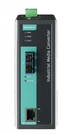 Промышленный медиаконвертер MOXA IMC-101-M-SC-T-2
