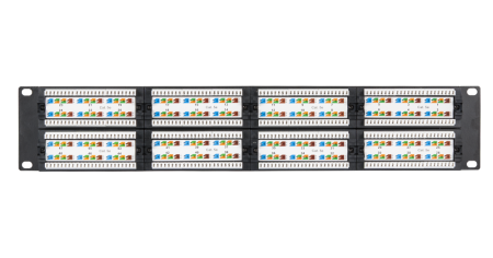 Патч-панель Cat. 5e 19", 2U, 48 портов RJ-45-1