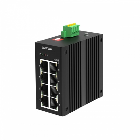 Коммутатор промышленный DPTEK DK3110I-8TP-0