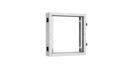 Пристенная поворотная секция TLK 19", 12U, 600х636х156, к настенным шкафам TWC-R Сlassic, RAL7035-0
