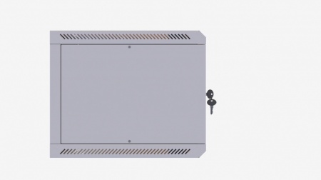 Шкаф телекоммуникационный настенный разборный МиК 19" Lite 6U 600*600  дверь стекло-3