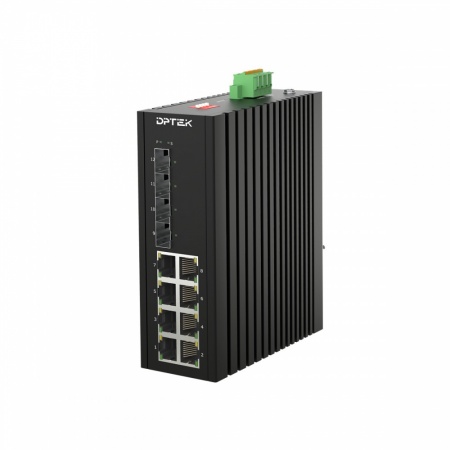 Коммутатор промышленный DPTEK DK3110I-8T4S-0