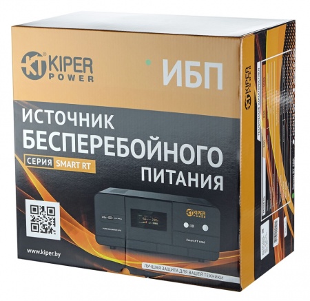 Источник бесперебойного питания Kiper Power Smart RT 1000 (1000VA/600W)-2